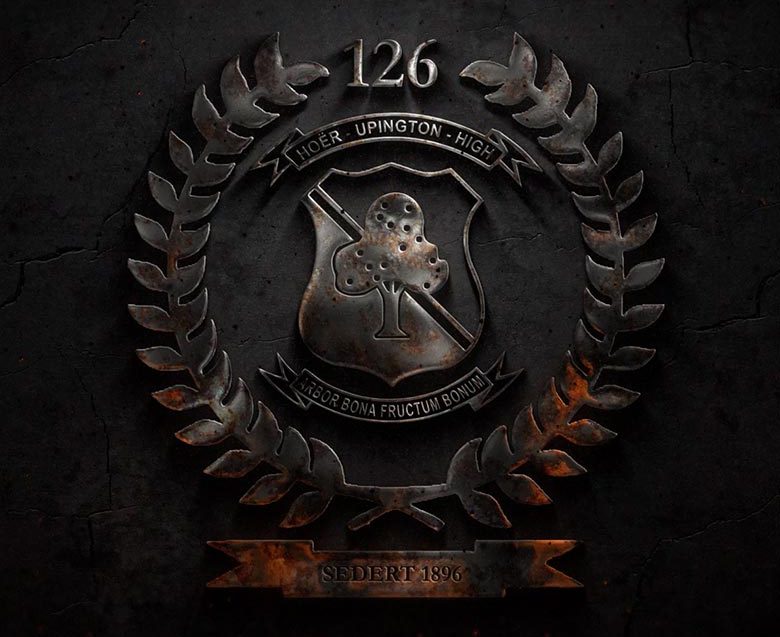 Hoërskool Upington school emblem