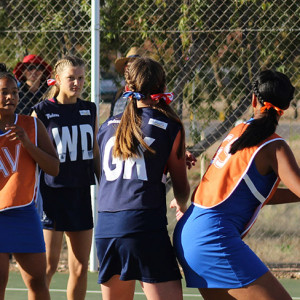 Hoërskool Upington netball players