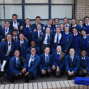 Hoërskool Upington student quiz team